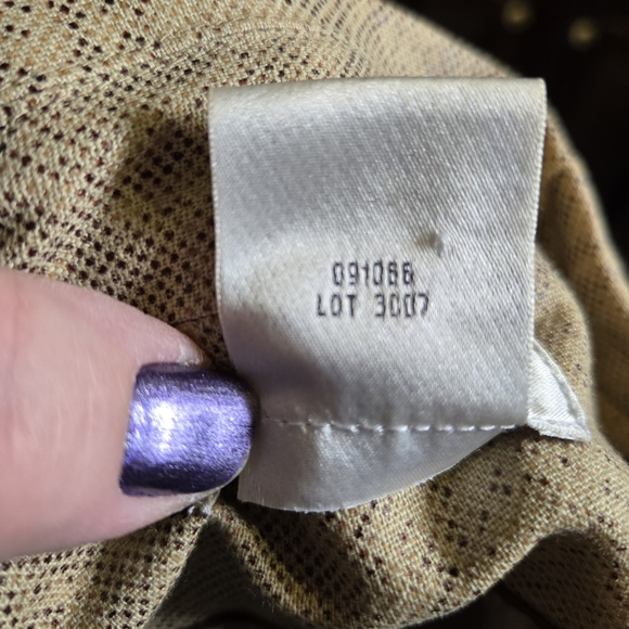 Worthington Linen Blend Reptile Print Women's Blazer with Button Accents - Picture 7 of 8